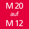 M20 auf M12                                       