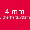 4 mm Sicherheitssystem                            