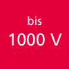 bis 1000 V                                        