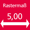 Rastermaß 5,0 mm                                  