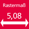 Rastermaß 5,08 mm                                 