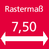 Rastermaß 7,5 mm                                  