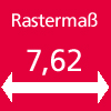 Rastermaß 7,62 mm                                 